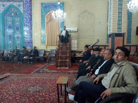 مراسم شب میلاد امام حسین (ع) در مسجد صاحب الامر (عج) تسوج سال 97