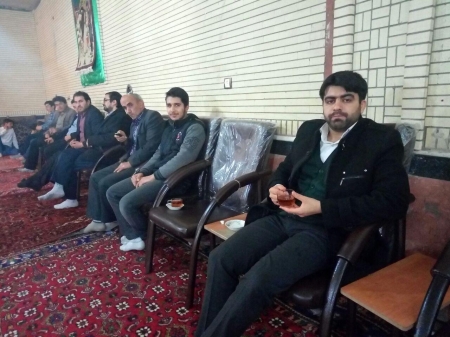 مراسم شب میلاد امام حسین (ع) در مسجد صاحب الامر (عج) تسوج سال 97