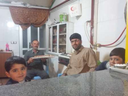 مراسم شب میلاد باسعادت امام حسین (ع)